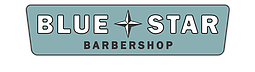 Blue Star Barbershop Logo